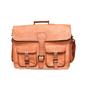 Genuine Vintage Leather Bag Men's Messenger Shoulder Laptop Bag Briefcase