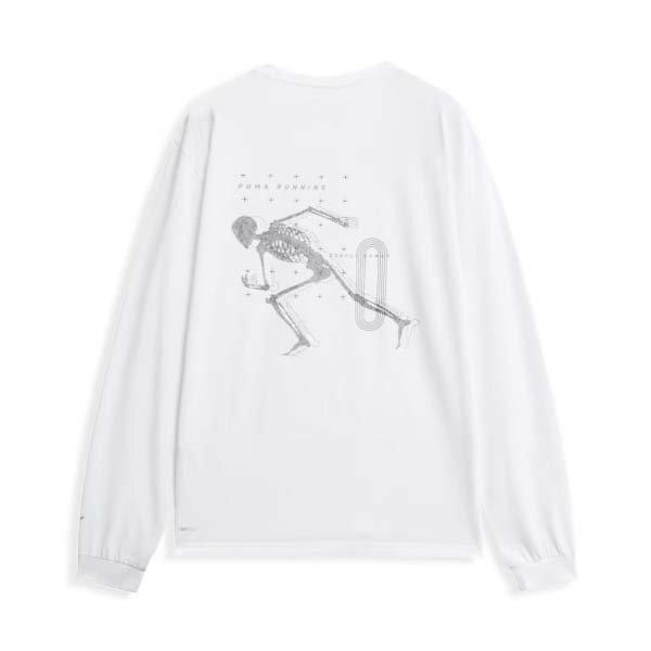PuMa Men S Long Sleeve Running SweatShirt Run Club M lSt