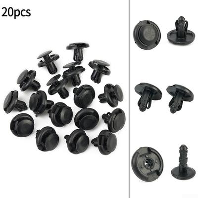 Panel Fastener Clips Fender Bumper Mudguard Splash Shield Rivet Trim Retainer