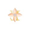 Brincos de Flor de Jardim Brincos Femininos Ouro Q06172