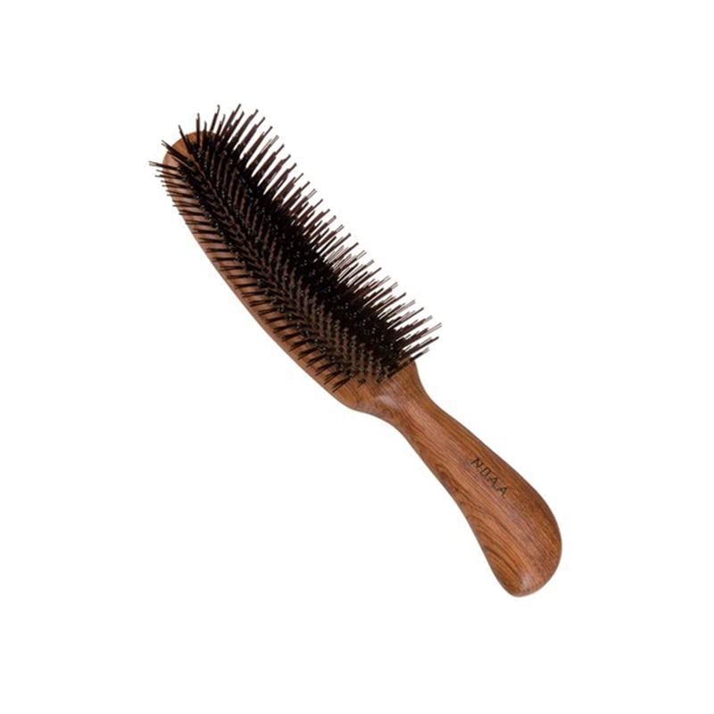 NBAA Brushing Natural Hair 1 Brush (N.B.A.A.) Brush, Wood, NB-BB4, Brush,