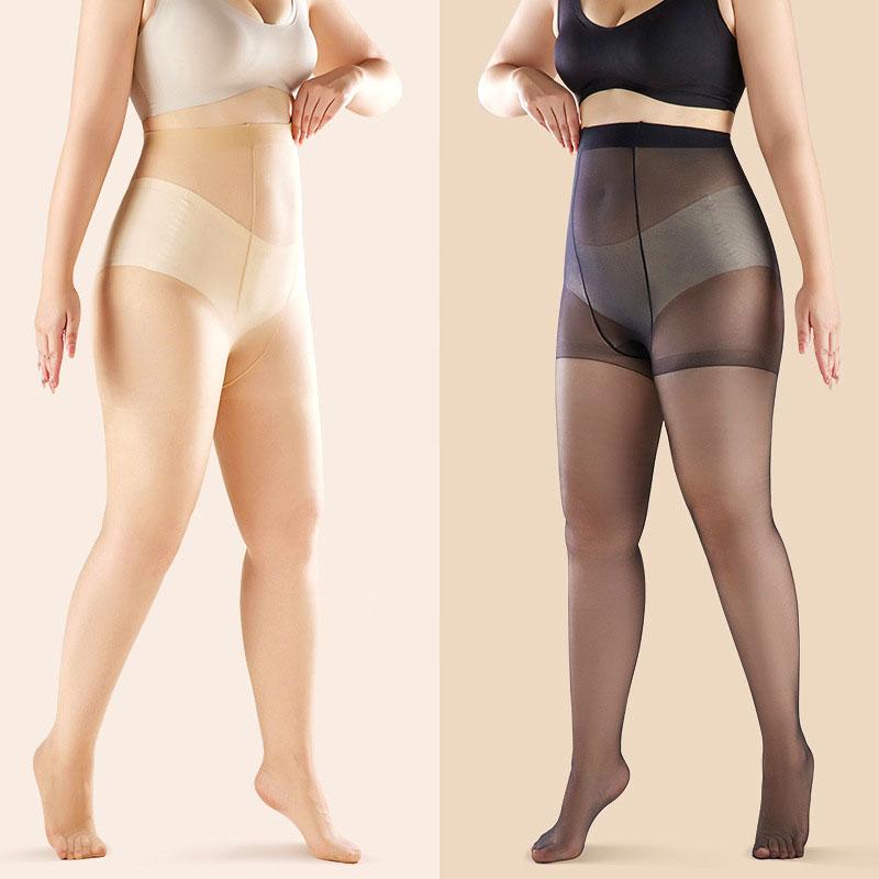 Store størrelser Sommer Tynn Strømpebukse Damestrømper