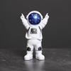 4 szt. Figurka Astronauty Statua Figurka Kosmonauta Rzeźba Zabawka Edukacyjna Dekoracja Biurka Domu Model Astronauty Dla Dzieci Prezent