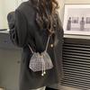 High-End Single Shoulder Bucket Bag: Versatile Summer Crossbody with Chain & Drawstring Design