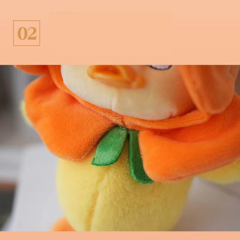 1 llavero de peluche con colgante pequeño de patito, llavero de muñeca, juguetes, bolsas, fundas para teléfono, decoraciones colgantes, regalo de cumpleaños