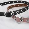 Children's Belt Fashion Heart Shaped Buckle Girls' Belt Student Thin Belt Cute Boys' Belt PU Belt School Supplies Teenager Belts