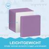 Soft Building Blocks, 12 Cubes of 20 x 20 x 20 cm, Easy-Care, Child-Safe, for 1-3 Years, Faux Leather