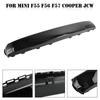 Car Black Front Bumper Grille Front Bumper Trim License Plate Panel For BMW MINI F55 F56 F57 Cooper JCW 2014-2018 51117337791