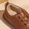 25. Jubiläum Rutschfeste Schnürschuhe mit weicher Sohle aus Leder für Jungen & Mädchen