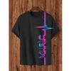 Men Women Summer-Autumn Daily Sport Outdoor Leisure Loose Short-Sleeve Street TShirt Top