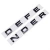 1Pc 3D ABS Letters Car Front Hood Badge Bonnet Sticker Rear Trunk Emblem Logo Decal Accessories