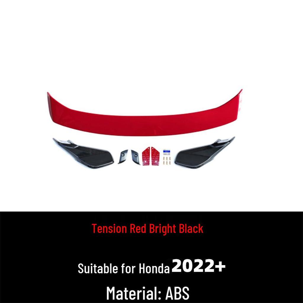 22+ Civic Sedan/Hatchback Mugen-Style Rear Spoiler for Eleventh Generation