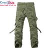 Cozy Up Pantalones cargo de primavera para hombre, pantalones militares de color caqui para hombre, pantalones tácticos casuales de algodón, muchos bolsillos, pantalones cargo casuales resistentes al agua y al desgaste