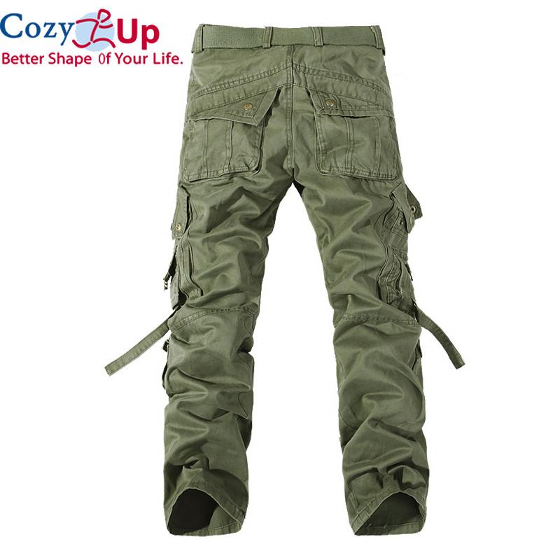Cozy Up Pantalones cargo de primavera para hombre, pantalones militares de color caqui para hombre, pantalones tácticos casuales de algodón, muchos bolsillos, pantalones cargo casuales resistentes al agua y al desgaste