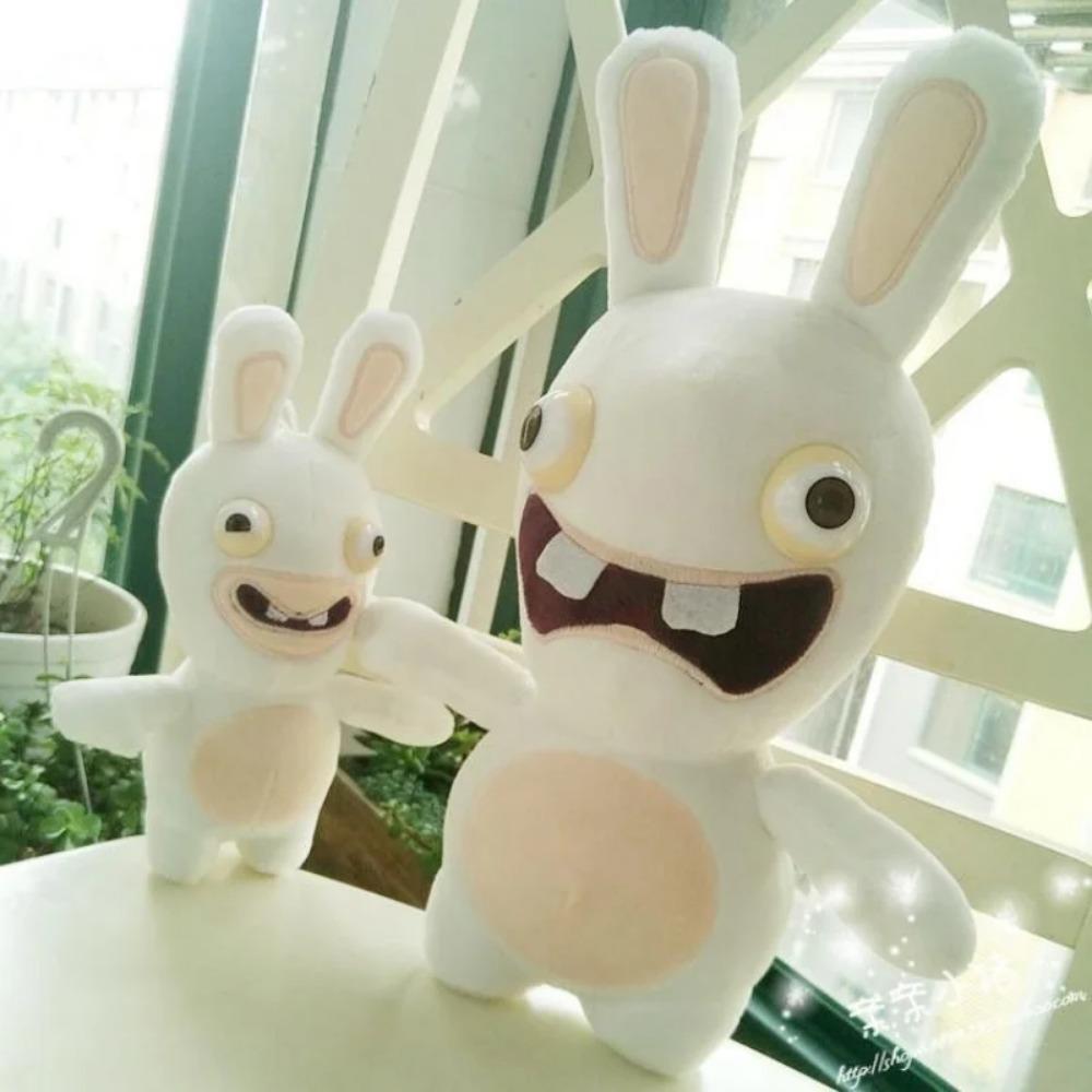 Creative Rabbit Bunny Stuffed Toys Lehman Rabbit Doll Crazy Rabbit Stuffed Children Toys Funny Animal Doll Scream Rabbit Gift