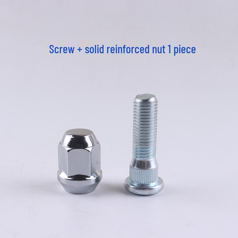 Compatible Tire Nut Hub Screws for JMC Landwind Models X2, X5, X6, X7, X8, X9, Xiaoyao