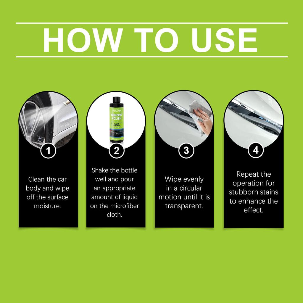 Super Strong Rust Removal Spray and Car Polishing Protector Two-Piece Set, Does Not Damage Metal Surface,30ml+100ml