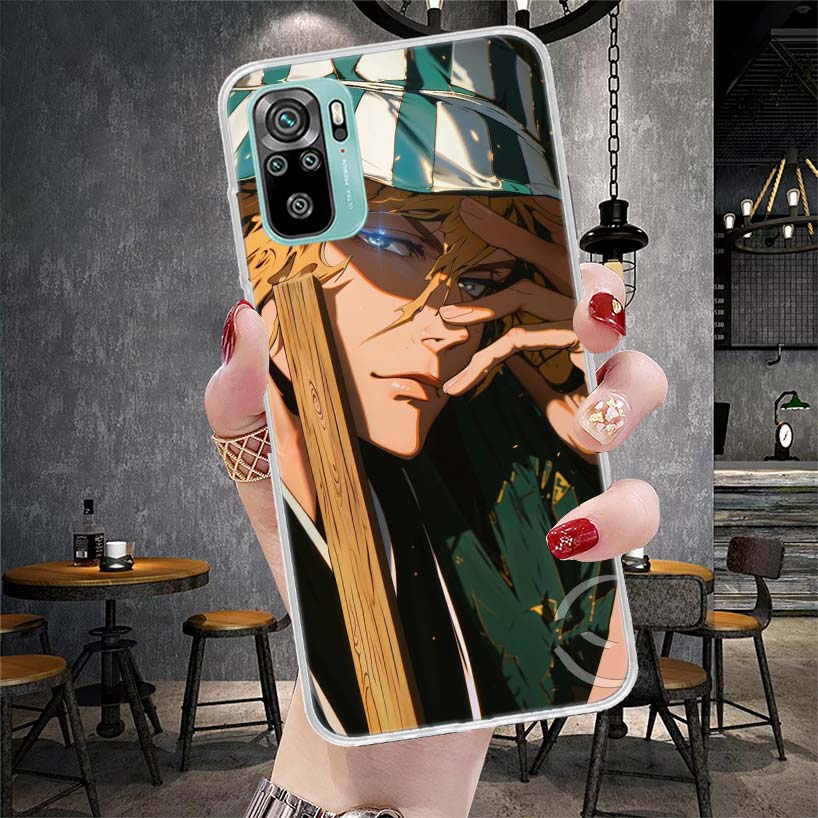 Bleach Kisuke Urahara Soft Phone Case For Xiaomi Redmi Note 15 14 14S 13 12 Pro Plus 12S 11 11S 11E 10 10S 11T 5G Fundas Coque R