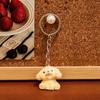 1PC Plush Playful Cartoon Soft Dog Durable Keychain Cute Pendant Exquisite Plush Gift  8.2*2.8cm