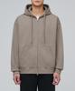 Musinsa Standard Heavyweight Oversized Hooded Sweat Zip-Up [Dusty Beige]