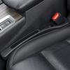 4pc Car Seat Gap Filler Organizer Pu Waterproof Car Seat Gap Plug Strip with 2 Grooves Seat Gap Storage Auto Interior Accessorie
