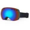 Ski goggles for outdoor snow, high-definition spherical, anti-fog, suitable for snow blind and nearsighted individuals, can be worn over glasses,