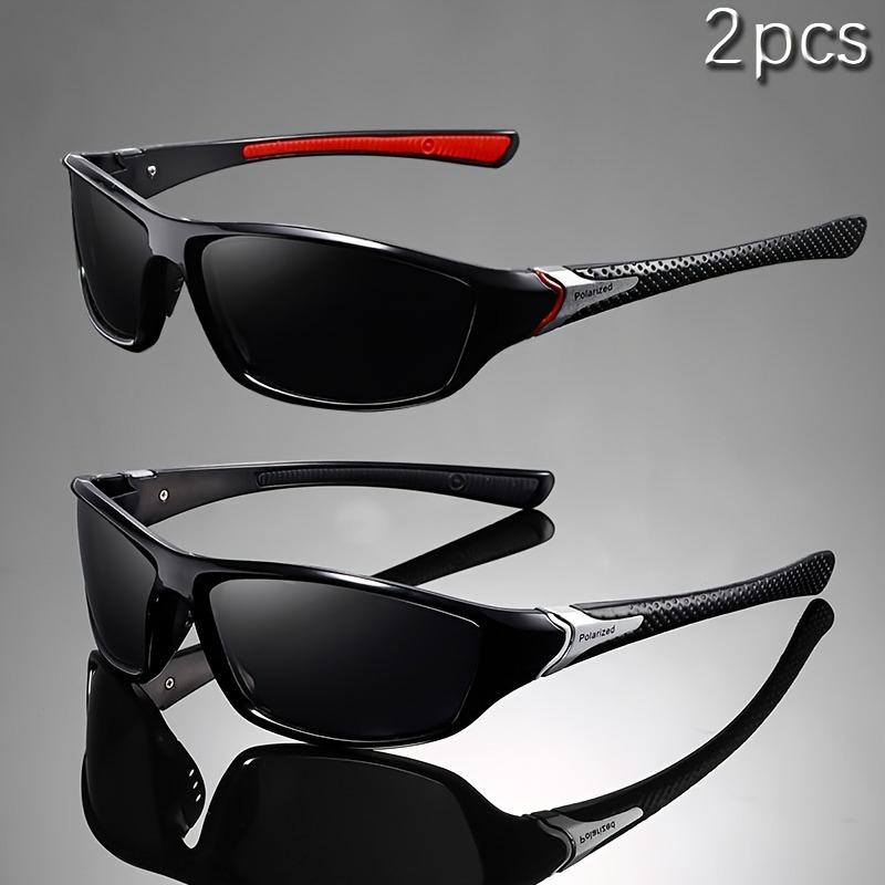 2pcs Retro style men's and women's fashionable full frame glasses with lightweight design suitable for daily leisure