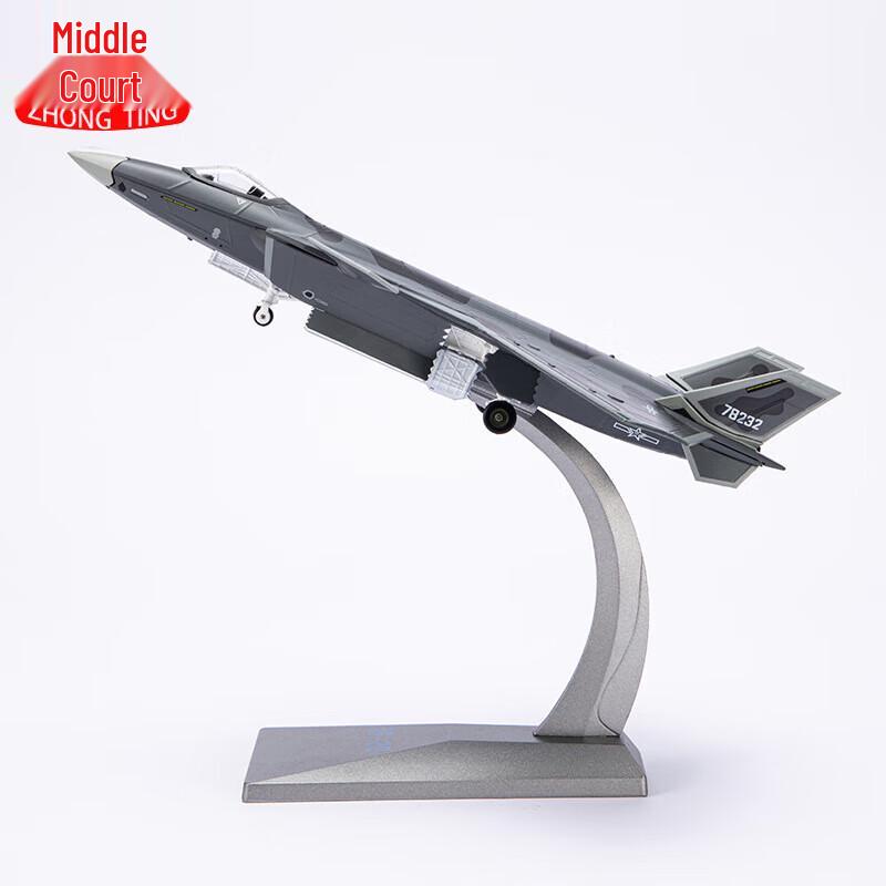 Zhongting J-20 Fighter Jet Alloy Scale Model