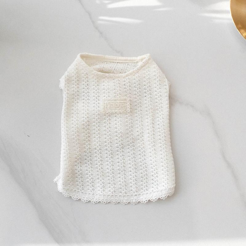 

Spring Autumn Dog Vest Cat Shirt Puppy Apparel Yorkie Pomeranian Maltese Poodle Bichon Frise Schnauzer Dog Clothes Pet Clothing XXS белый