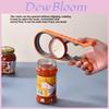 Multifunction Can Opener For Kitchen Home Use With Nonslip Grip And Easy Lid Opening