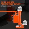 Hydraulic Machine Toe Jack Lift 360° Rotatable 5 T Toe 10 T Top Capacity