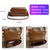 Popular small bag women's spring versatile new fashion broadband shoulder messenger bag retro small square bag
