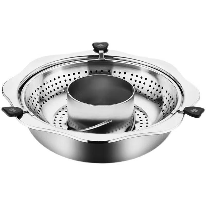 

Yoshida Craftsman 32cm Stainless Steel Rotary Split Hot Pot