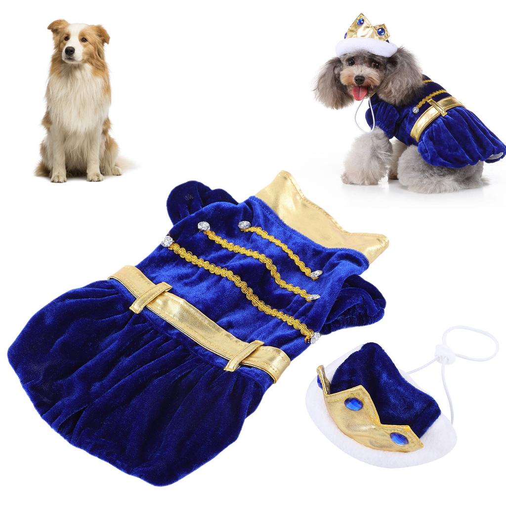 Cute Pet Dog Clothes Suit Dog Festivals Costume with Hat Christmas Outfit Pet SuppliesXL