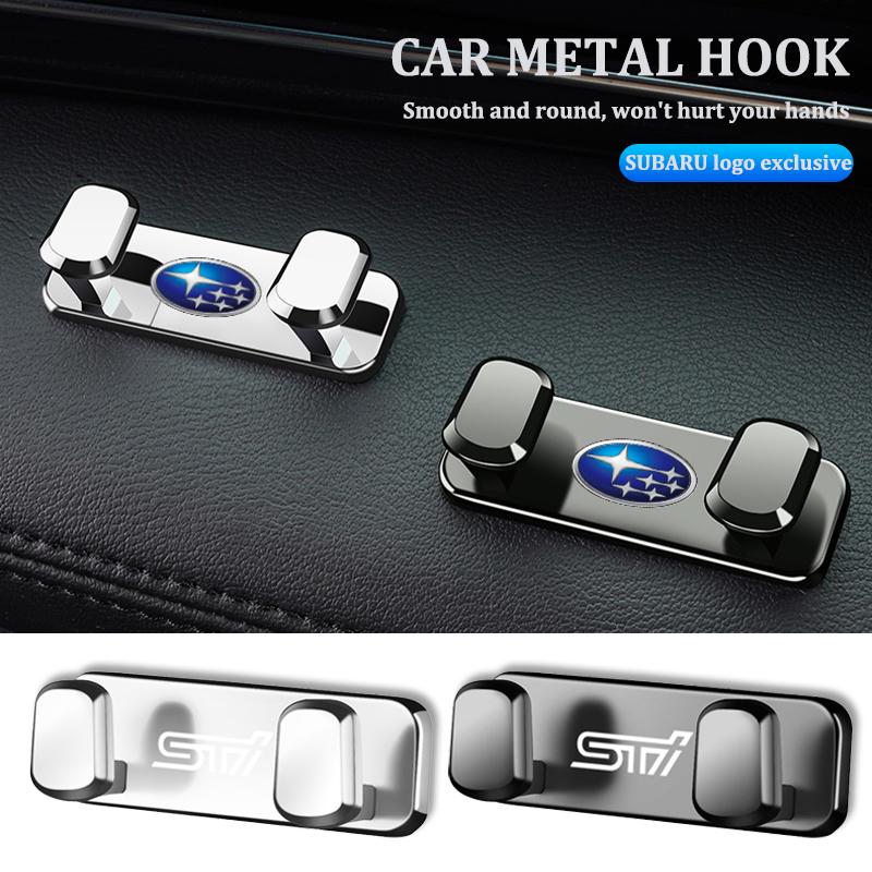 Car Hooks Interior Storage Holder USB Cable Headphone Key Wall Hanging Hook Accessorie For Subaru STI Forester Legacy Mpreza WRX Y15