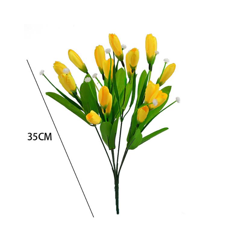 

Букет 18 1 Голов Искусственный Цветок Магнолия Цветочная Композиция Домашний Садовый Декор жёлтый