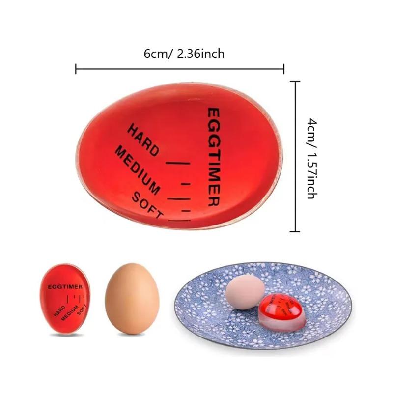 Egg Timer for Boiled Eggs, Visual Boiled Egg Indicator, Ideal for Soft, Medium, Hard Cooking Kitchen Gadget Tool Home Use
