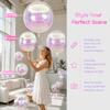 Regenbogen Holographisch Transparente Ballons 10/12/22/32/50 Zoll Aufblasbarer Ballon Event Geburtstag