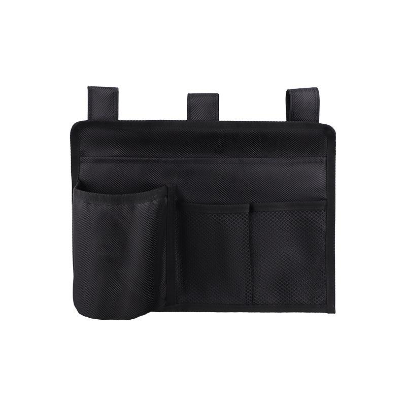 Organizer Multi Pockets Hanging Bag Bed Bedside Organizer Durable Washable Compartment Storage Bag Easy Installation Breathable