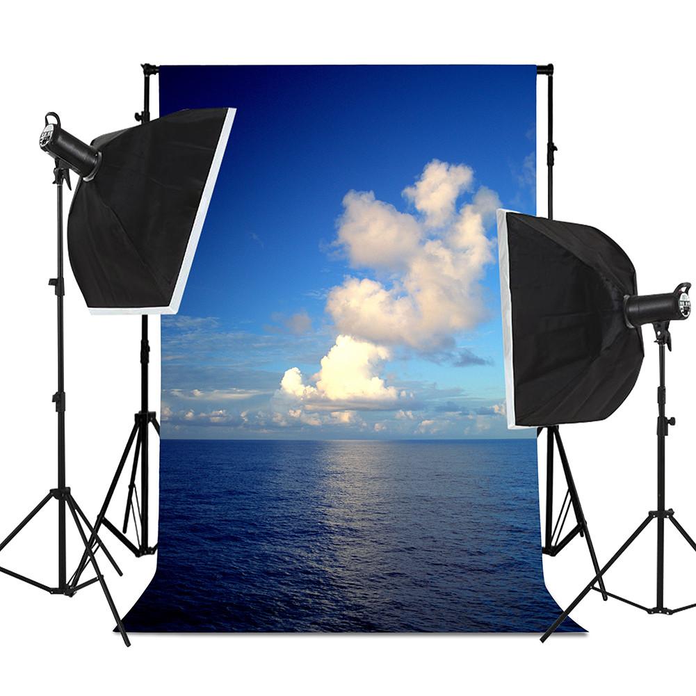 Telón de Fondo Escenario Atardecer Playa Marítima, Accesorios Fotográficos de Fondo, para Decoración del Hogar, Fiestas, Estudios, Celebraciones al Aire Libre, Boda