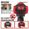 Portable Rechargeable Lithium Battery Heat Gun with Digital Display and Wireless Temperature Control