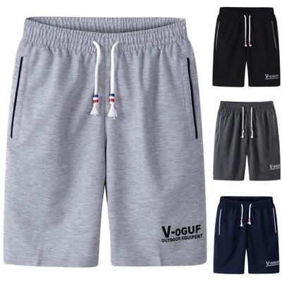 Pantaloncini da uomo Sottili Casual Sportivi Estivi Pantaloni a cinque punte Pantaloni da spiaggia larghi Pantaloni da calzoni da uomo
