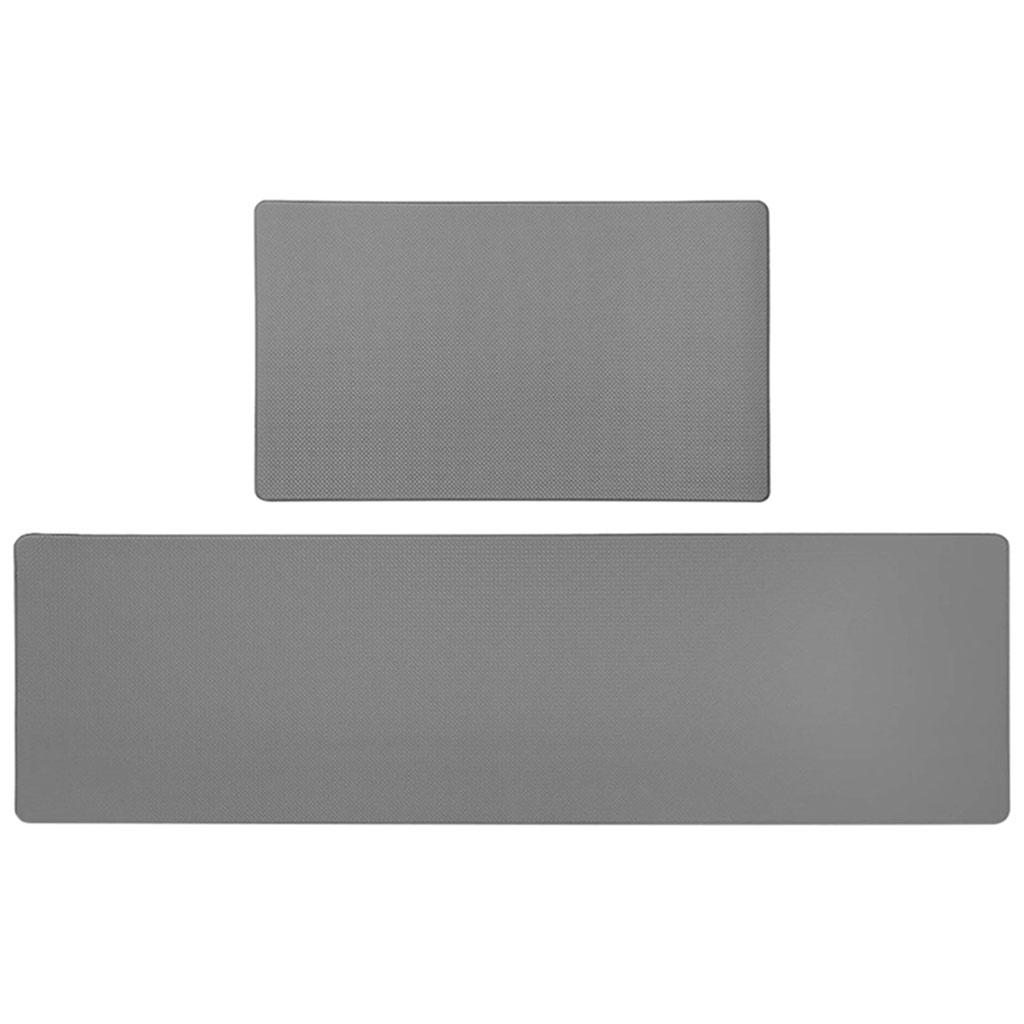 Non Slip PVC Kitchen Mat Comfort Runner Rug Cushioned Anti Fatigue Floor Thick Doormat for