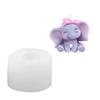 Food Grade Moulds Silicone Elephant Mold Silicone Texture Perfect for Decorations Crafting and Holiday Party Supplies