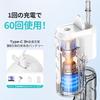 COSLUS Jet Portable Oral Lightweight Detachable Water Flow IPX7 Nozzle No Need for Bathroom Countertop T40 Ultra-Compact Washer, Cordless, Irrigator,