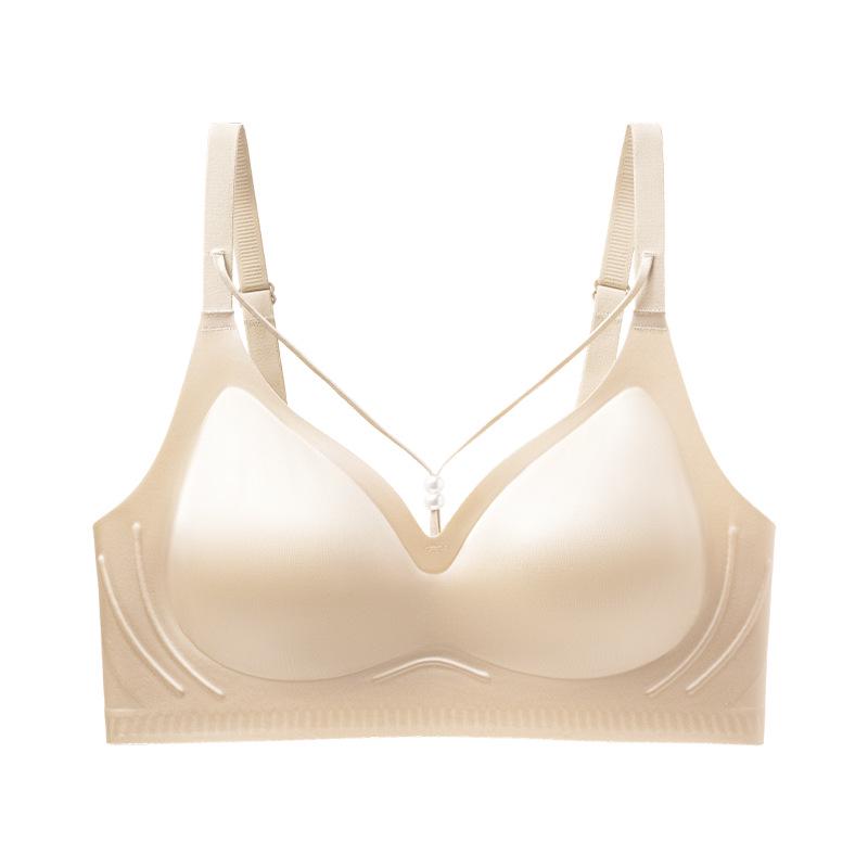 Nahtloser, kabelloser BH: Weicher Halt, Anti-Hänge-Effekt, Entwickelt für große Brüste