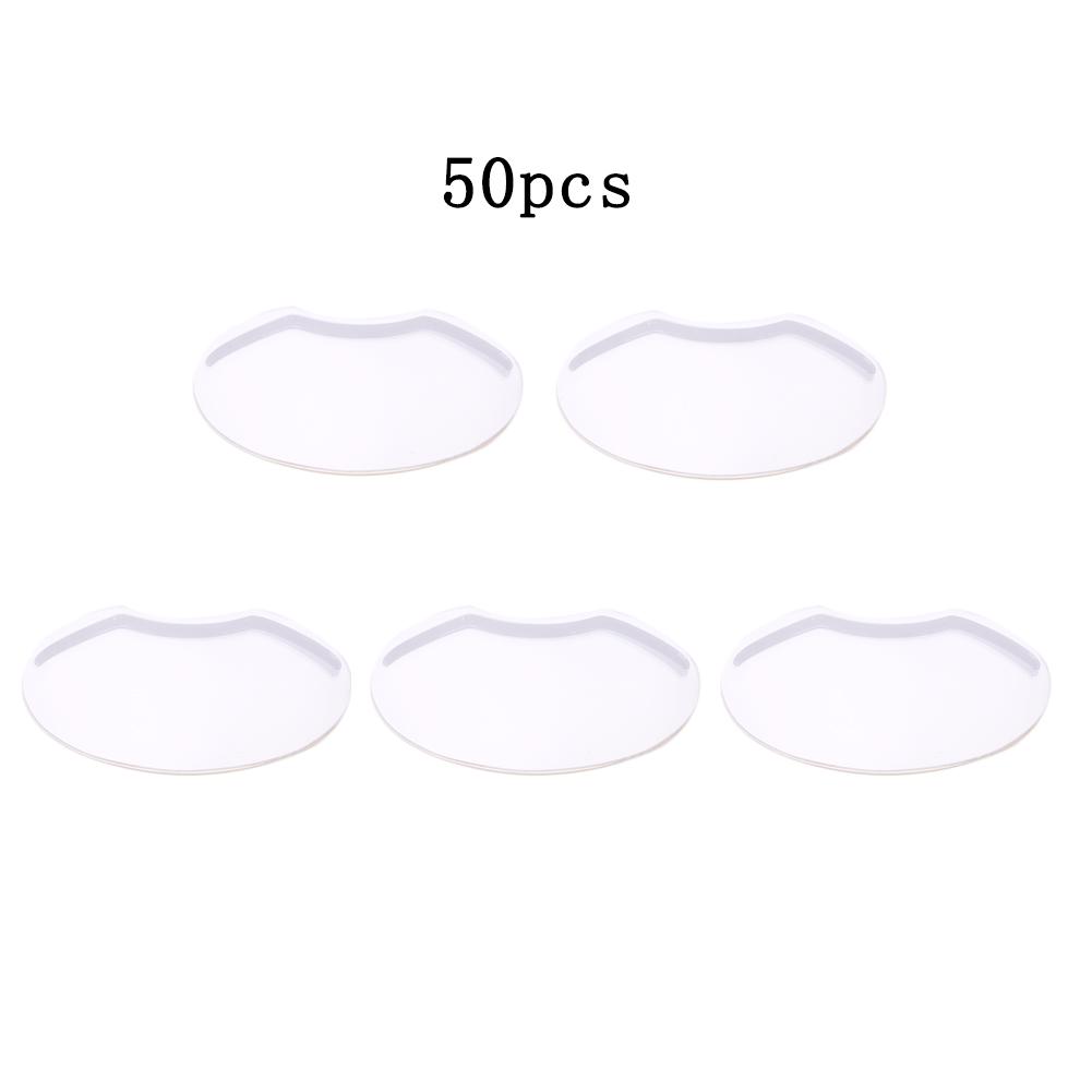 50Pcs Disposable Face Shield Film Disposable Plastic Face Shield Transparent Wash Face Visors for Hair Cutting Coloring China Mainland