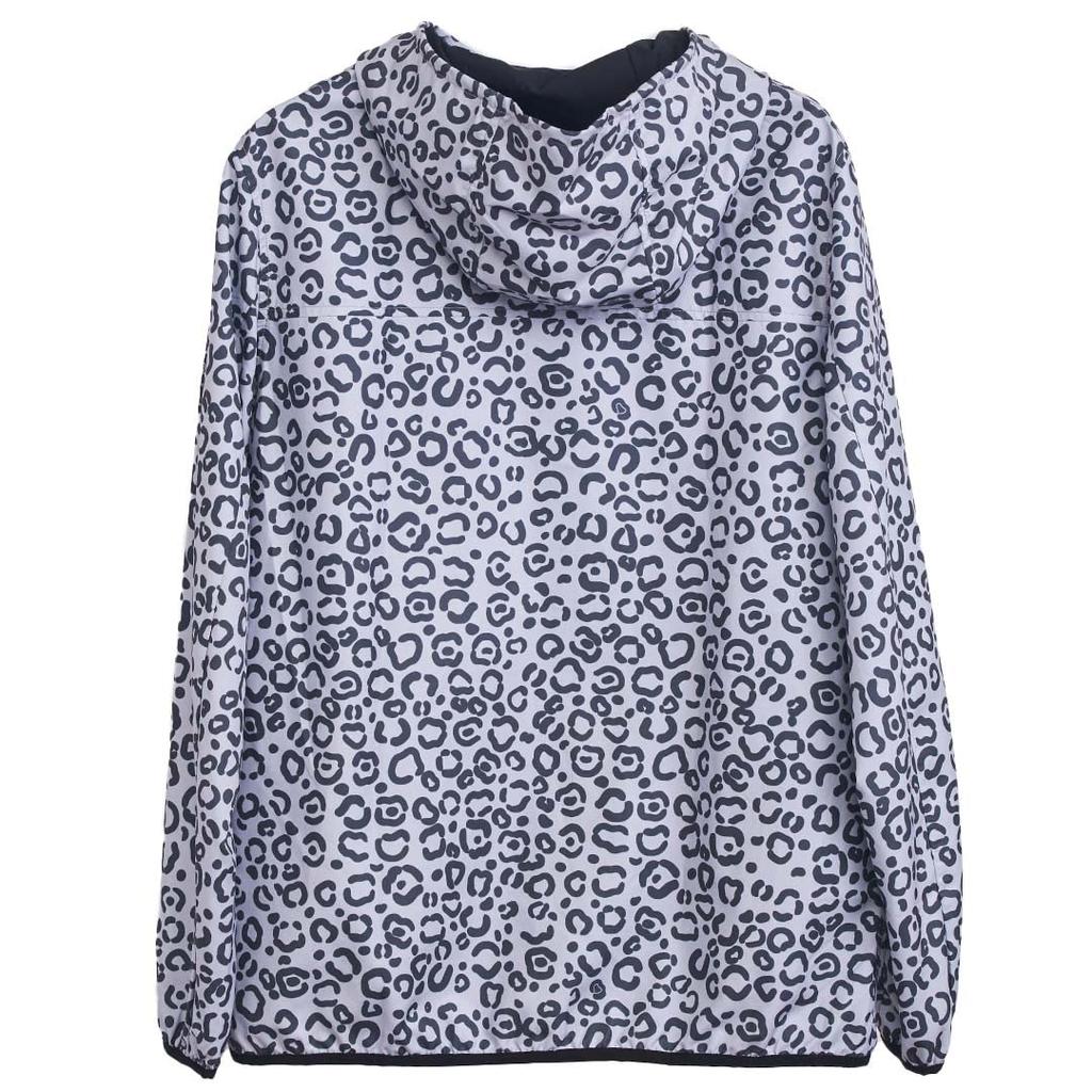 Rad Blue Mountain Water Running Light Variety of Colors and Patterns [RadBlue] Men's Parka, Repellent, Wear, Outerwear, Raincoat, (S, [LEOPARD] Gray)