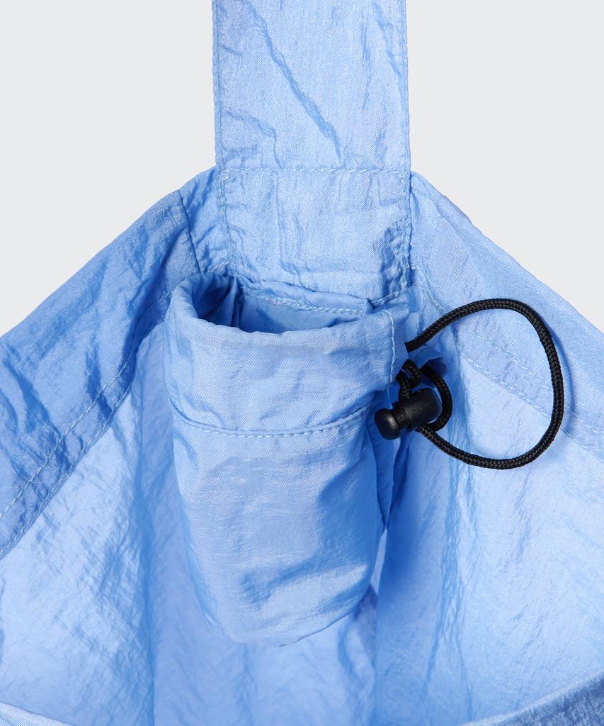 Musinsa Standard Crinkle Micro Packable Shoulder Bag [Socks Blue]