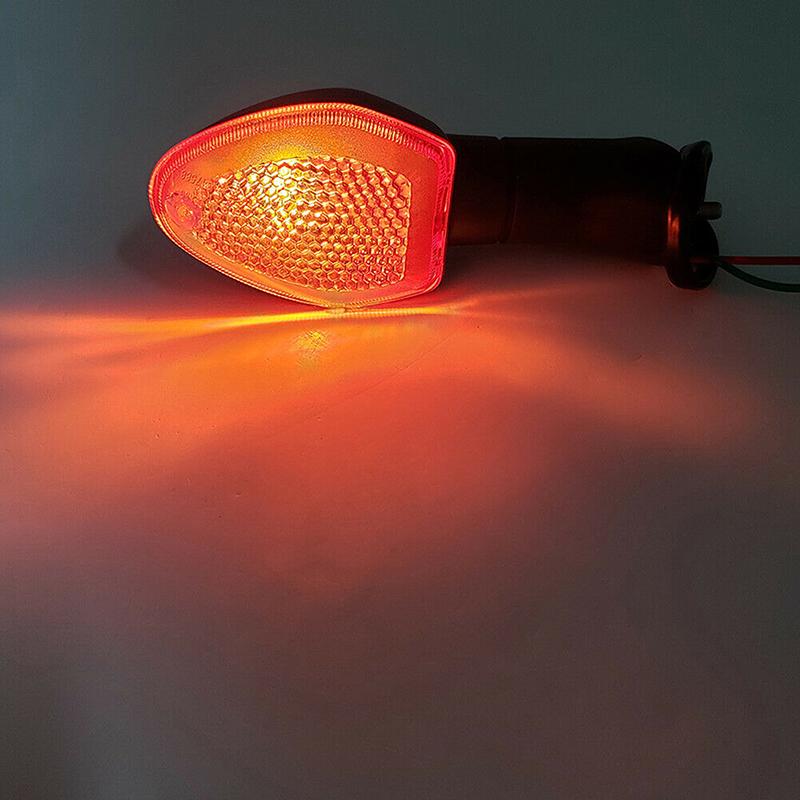for Suzuki Motorcycle Turn Signal Indicators Blinker Amber Light Lamps Front Rear Universal Motorbike Modification Components
